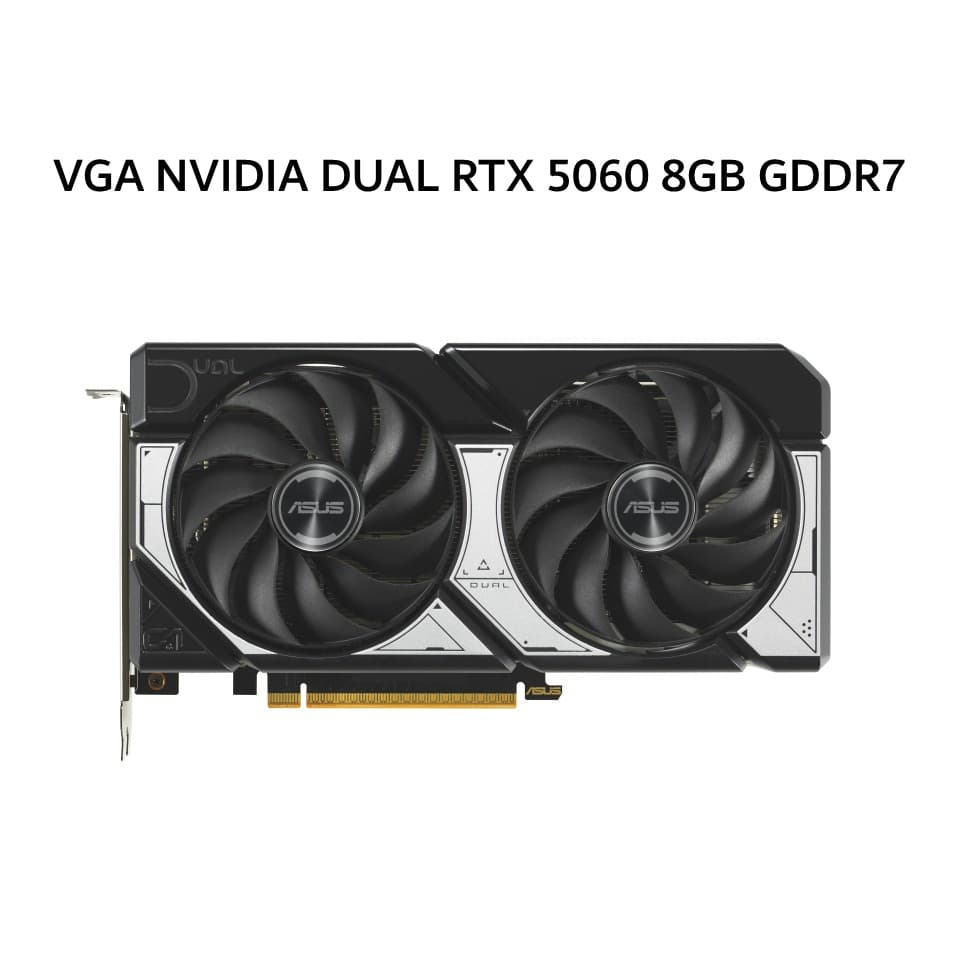 ASUS VGA NVIDIA GEFORCE DUAL RTX 5060 8GB GDDR7 OC 3X