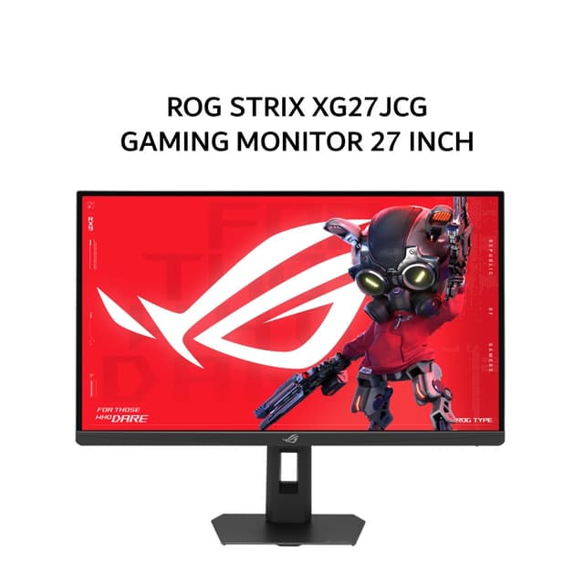 ASUS GAMING MONITOR 27 INCH ROG STRIX XG27JCG FAST IPS QHD 5K 2880P 0.3MS 180HZ/330HZ(OC) HDR10 HDMI+DP USB-C ERGONOMICS 3Y