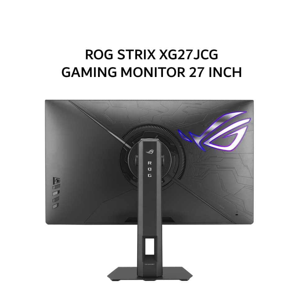 ASUS GAMING MONITOR 27 INCH ROG STRIX XG27JCG FAST IPS QHD 5K 2880P 0.3MS 180HZ/330HZ(OC) HDR10 HDMI+DP USB-C ERGONOMICS 3Y