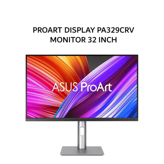 ASUS MONITOR 32 INCH PROART DISPLAY PA329CRV IPS 4K 2160P 5MS 60HZ HDR10 HDMI+DP USB-C SPEAKER ERGONOMIC 3Y