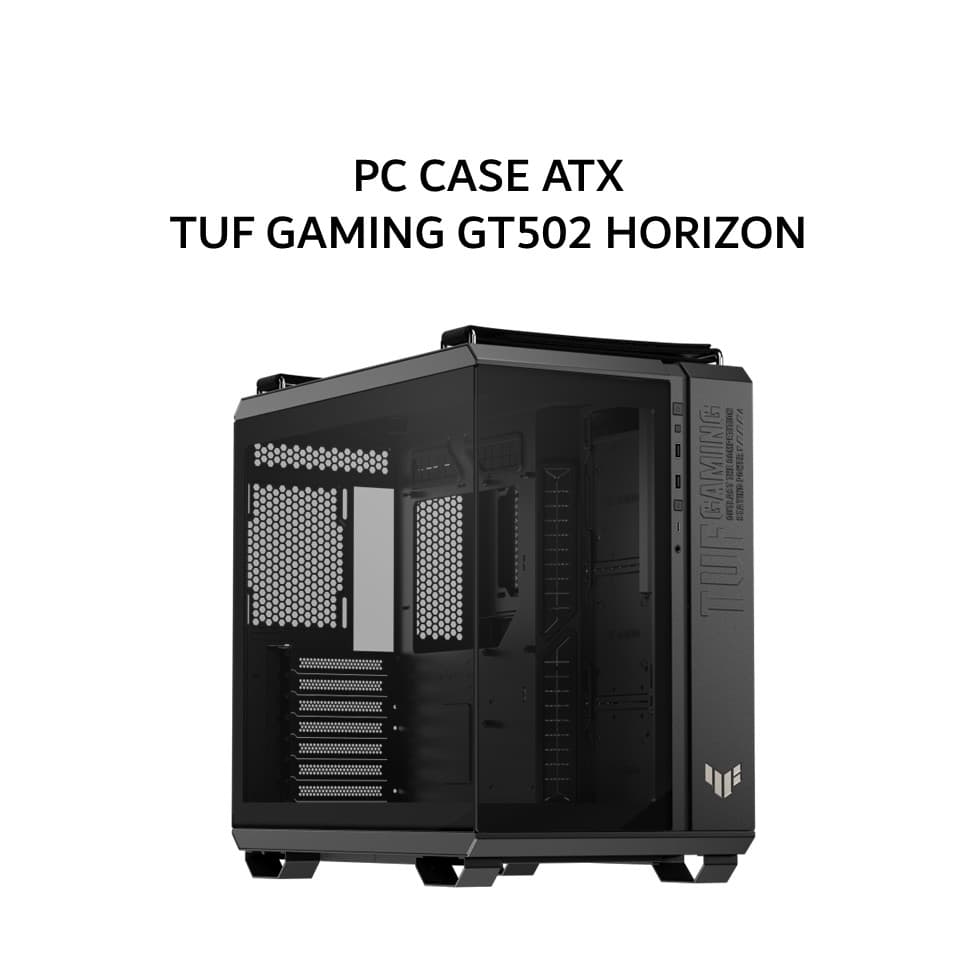 ASUS PC CASE ATX TUF GAMING GT502 HORIZON BLACK 2Y