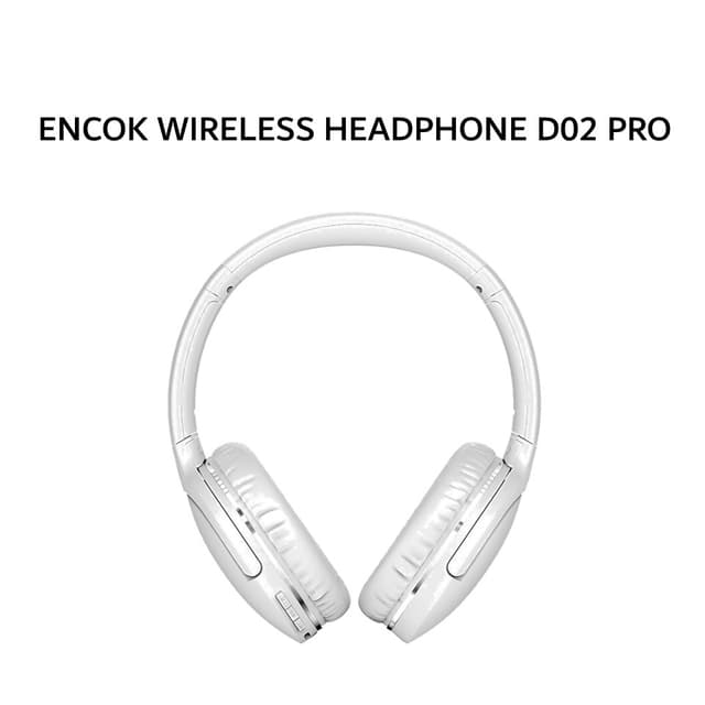 BASEUS ENCOK WIRELESS HEADPHONE D02 PRO WHITE