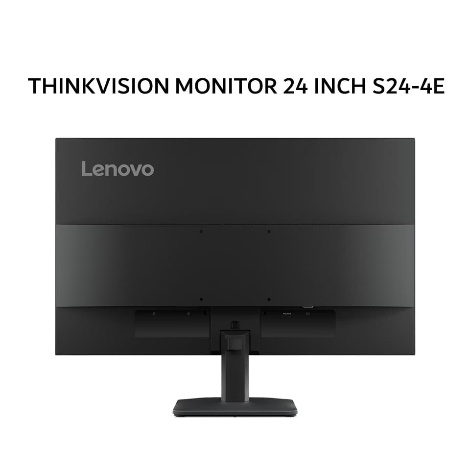LENOVO THINKVISION MONITOR 24 INCH S24-4E IPS FHD 1080P 6MS 100HZ HDMI+VGA 3Y