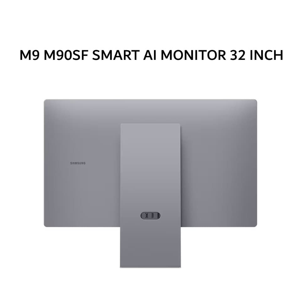 SAMSUNG SMART AI MONITOR 32 INCH M9 M90SF QD-OLED UHD 4K 2160P 0.03MS 165HZ HDR10+ HDMI+DP USB-C BT BUILT-IN CAMERA SPEAKER TIZEN OS - LS32FM902SEXXD