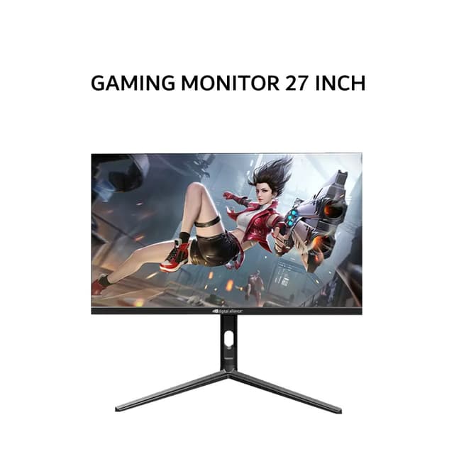 DIGITAL ALLIANCE GAMING MONITOR 27 INCH IPS QHD 2K 1440P 5MS 200HZ VGA HDMI SPEAKER BLACK DA27-BGS2886A 2Y