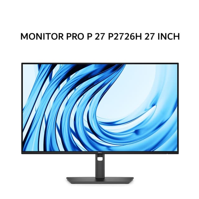 DELL PRO P 27 P2726H MONITOR 27 INCH IPS FHD 1080P 5MS 120HZ HDMI+DP USB-C ERGONOMIC 3Y